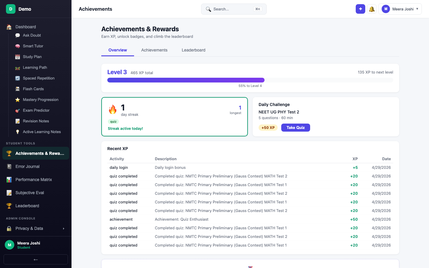 screenshot - Gamification