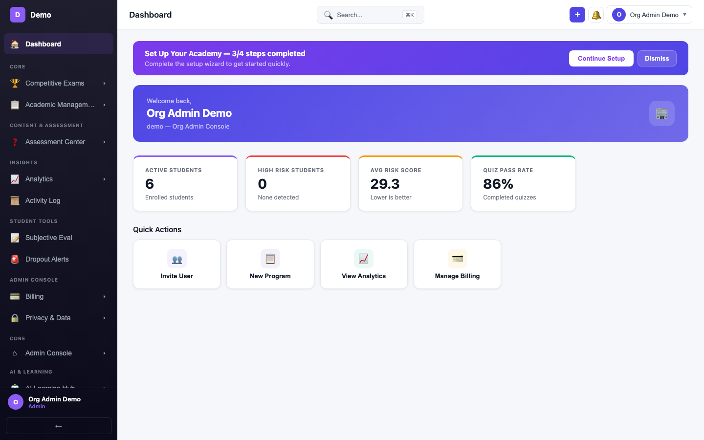 screenshot - Quick Actions