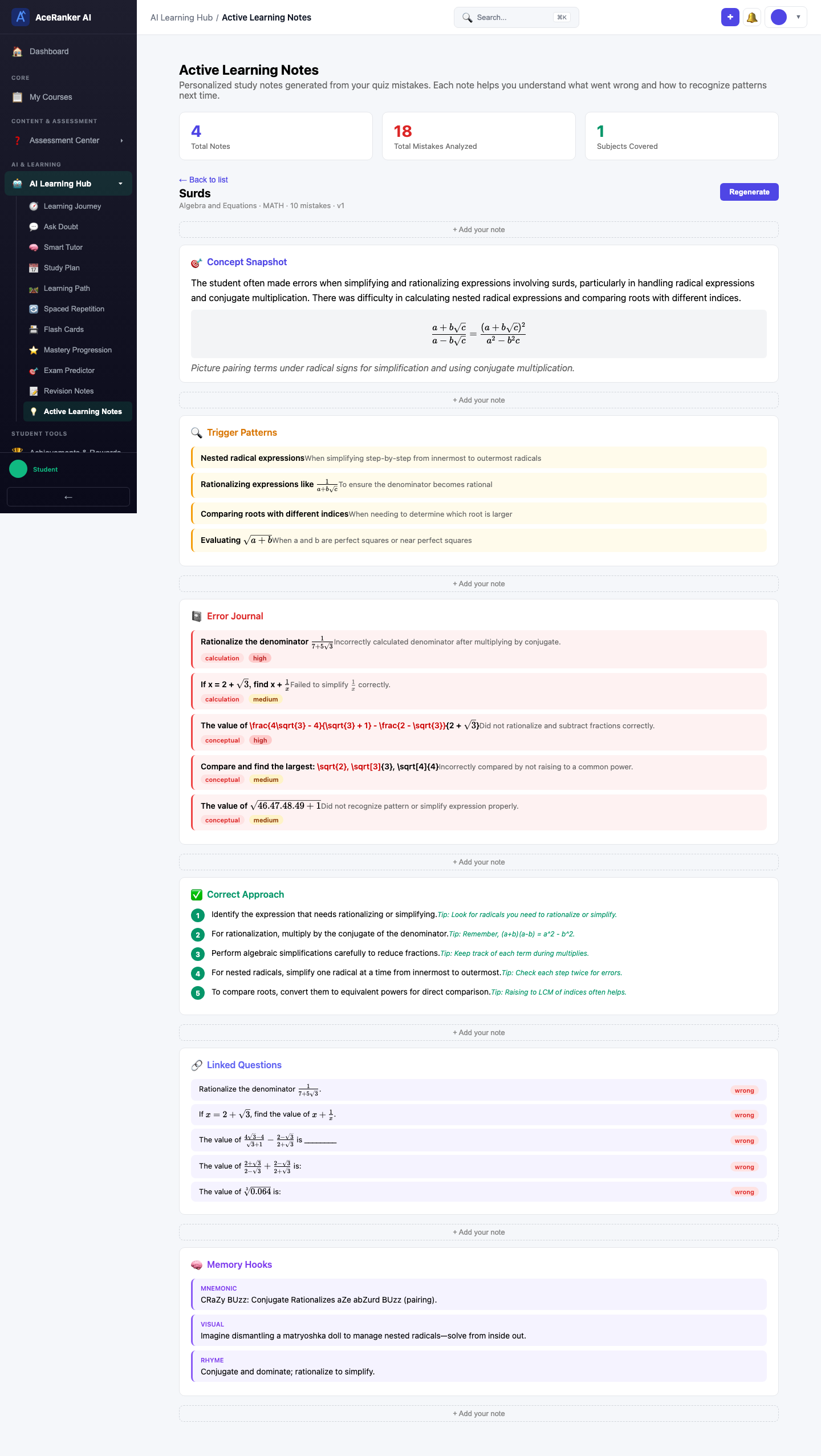 screenshot - Select Note
