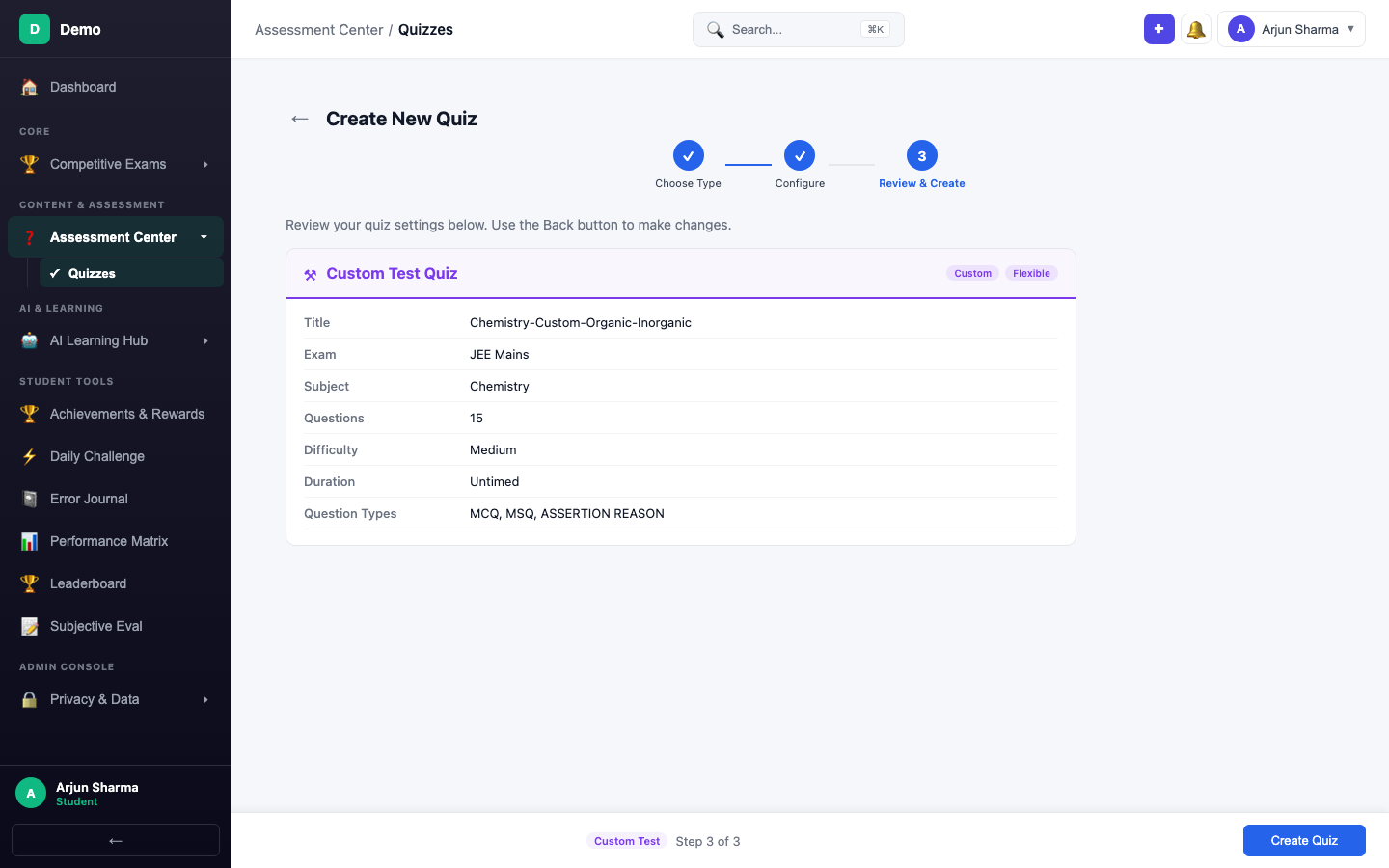 screenshot - Review and Create
